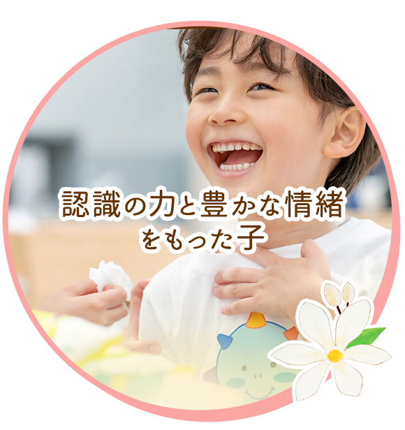 認識の力と豊かな情緒をもった子